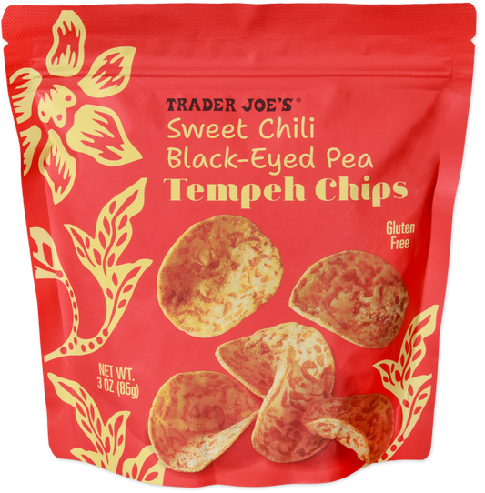 Trader Joe's Sweet Chili Black-Eyed Pea Tempeh Chips