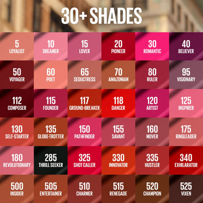 120 Artist Maybelline long-wearing matte liquid lipstick