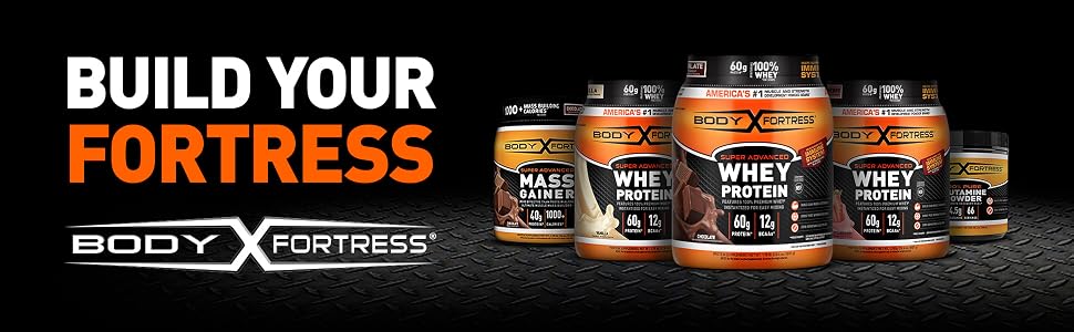 Body Fortress Super Advanced Whey Protein packaging