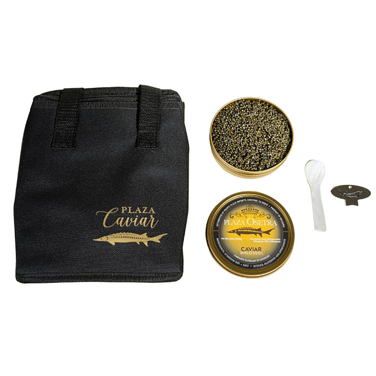 Plaza Osetra malossol caviar close-up