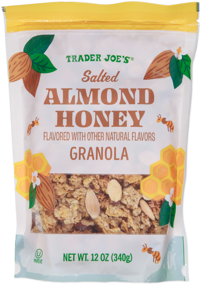 Trader Joe's salted almond honey granola