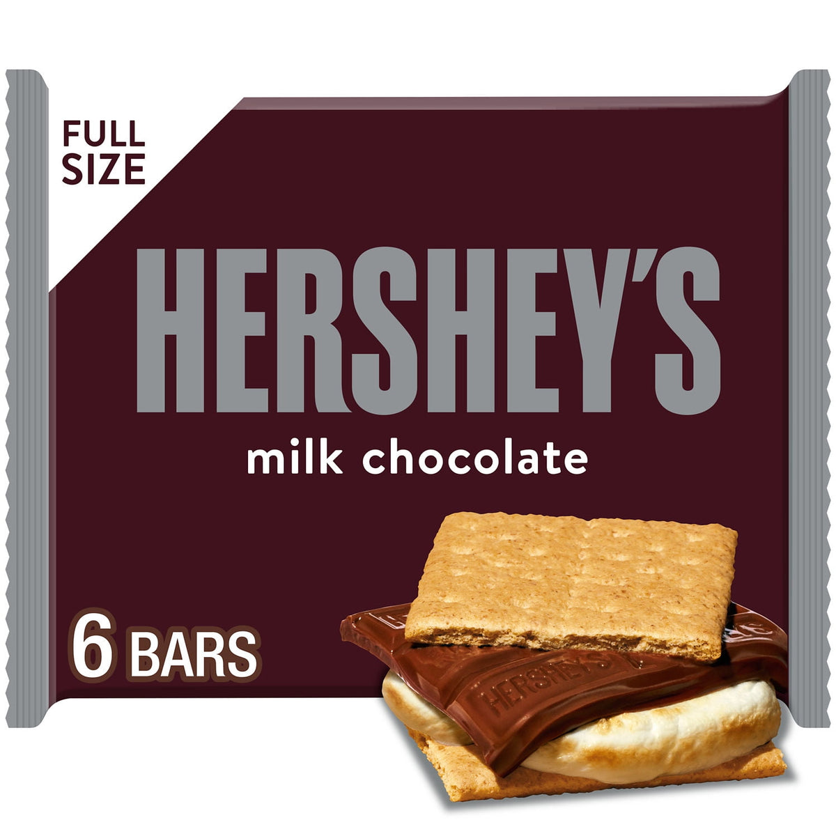 Hershey's classic milk chocolate bars, 1.55 oz each