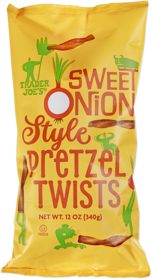 Trader Joe's Sweet Onion Style Pretzel Twists snack
