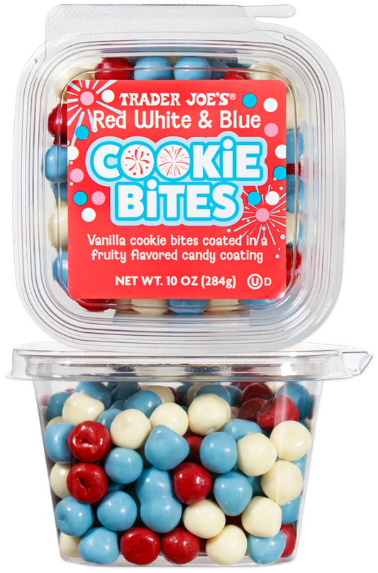 Trader Joe's Red White & Blue Cookie Bites