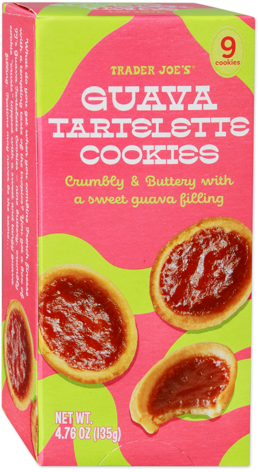 Trader Joe's guava tartelette cookies