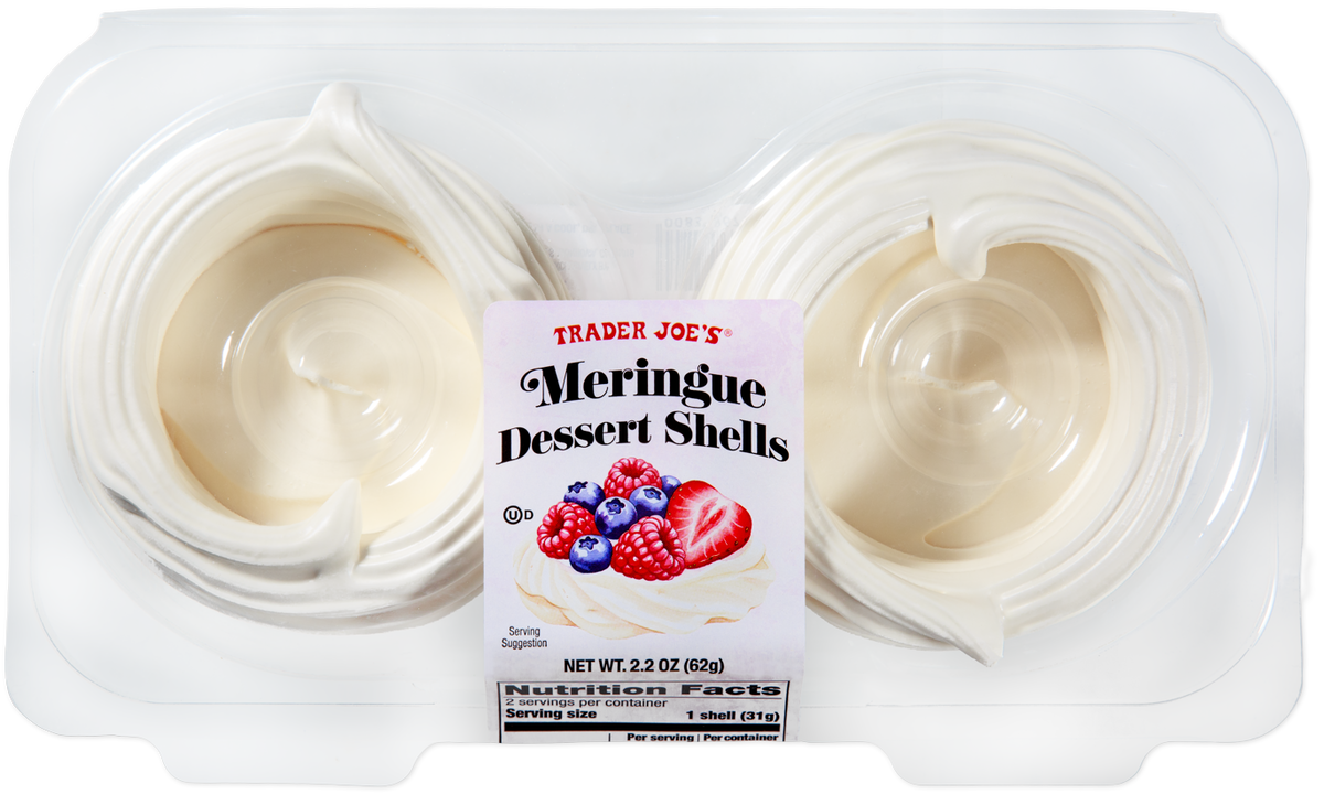 Trader Joe's meringue dessert shells
