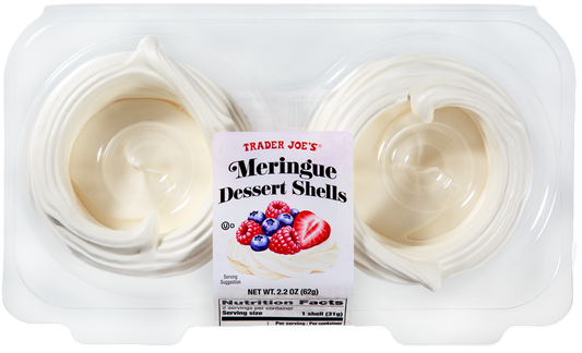 Trader Joe's meringue dessert shells