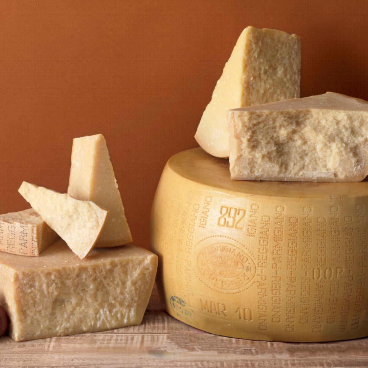 Zanetti whole wheel Parmigiano Reggiano 80 lbs