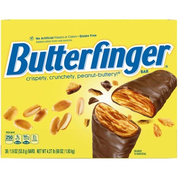 Butterfinger 36-count full size candy bars