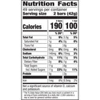 Crunchy oats and honey snack bars by Nature Valley