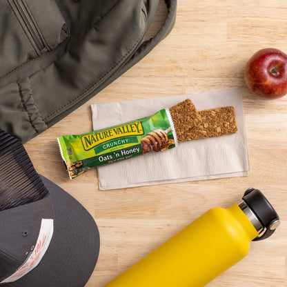 Bulk box of Nature Valley crunchy snack bars