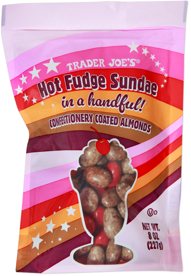 Trader Joe's Hot Fudge Sundae in a Handful sweet treat
