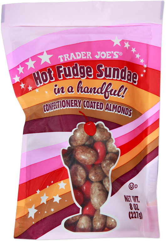 Trader Joe's Hot Fudge Sundae in a Handful sweet treat