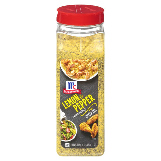 McCormick Perfect Pinch Lemon & Pepper Seasoning 28 oz