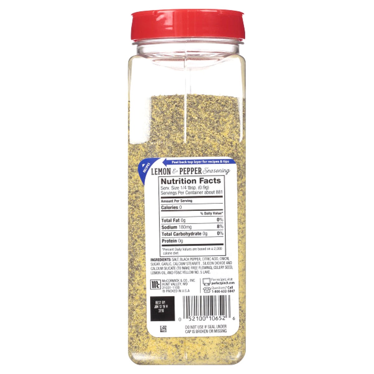 McCormick Perfect Pinch seasoning for everyday cooking