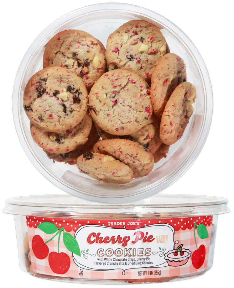 Trader Joe's cherry pie flavored cookies