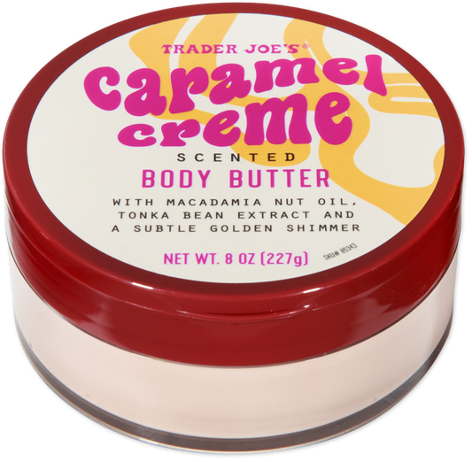Trader Joe's Caramel Creme scented body butter