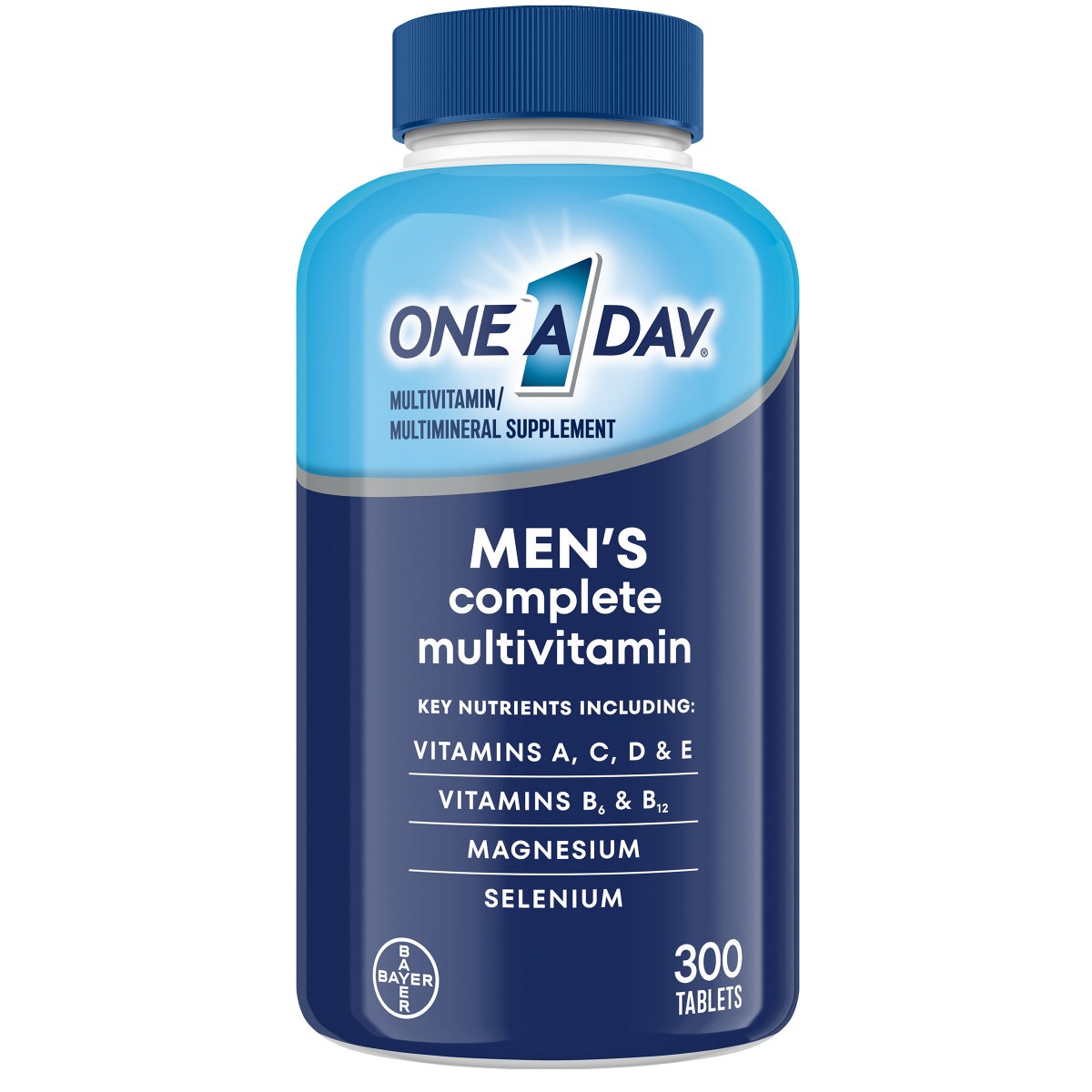 One A Day Men's Multivitamin 300 tablets bottle