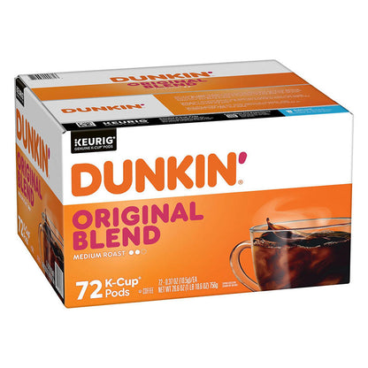 Dunkin' coffee K-Cup pods for Keurig brewing