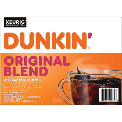 Keurig compatible Dunkin' coffee pods