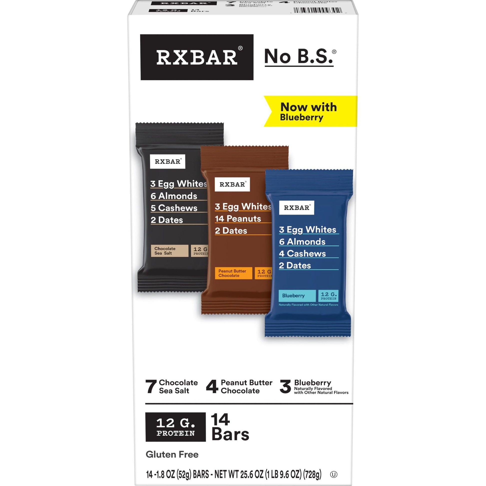RXBAR protein bars variety pack 14 count
