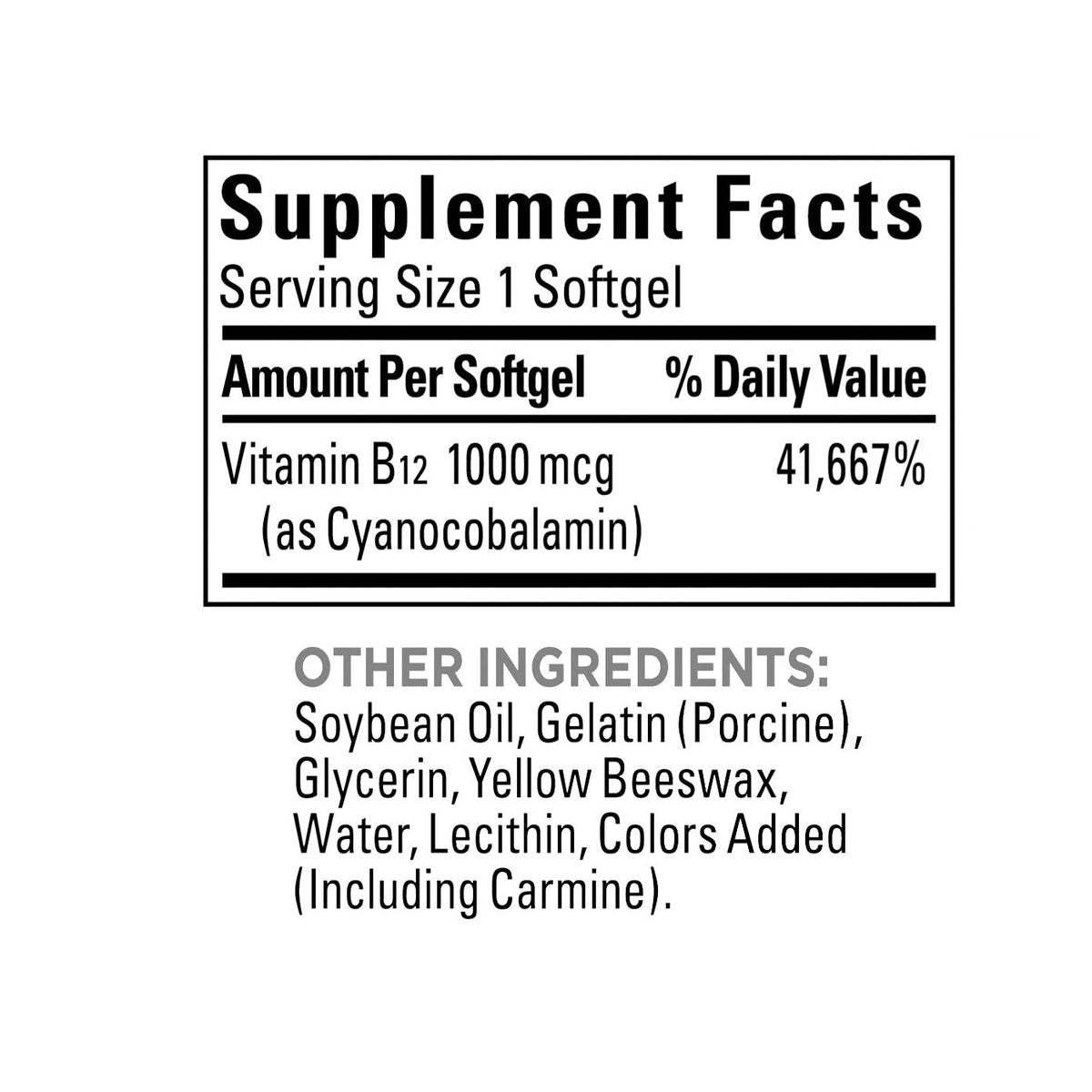 Nature Made B12 400-count dietary supplement