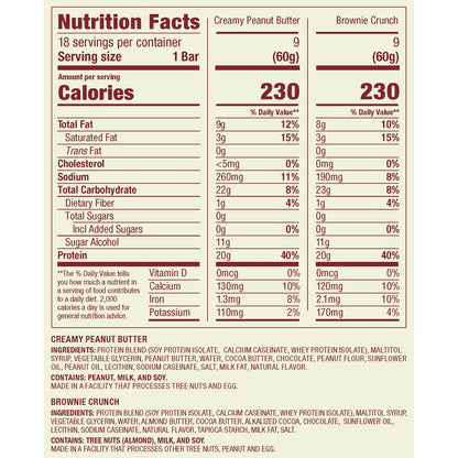 Think Thin Creamy Peanut Butter protein bar wrapper