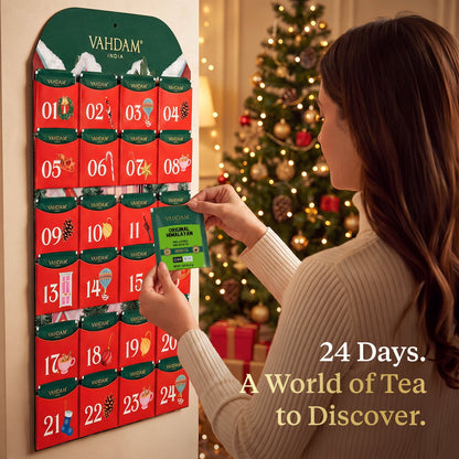 2026 VAHDAM tea countdown calendar