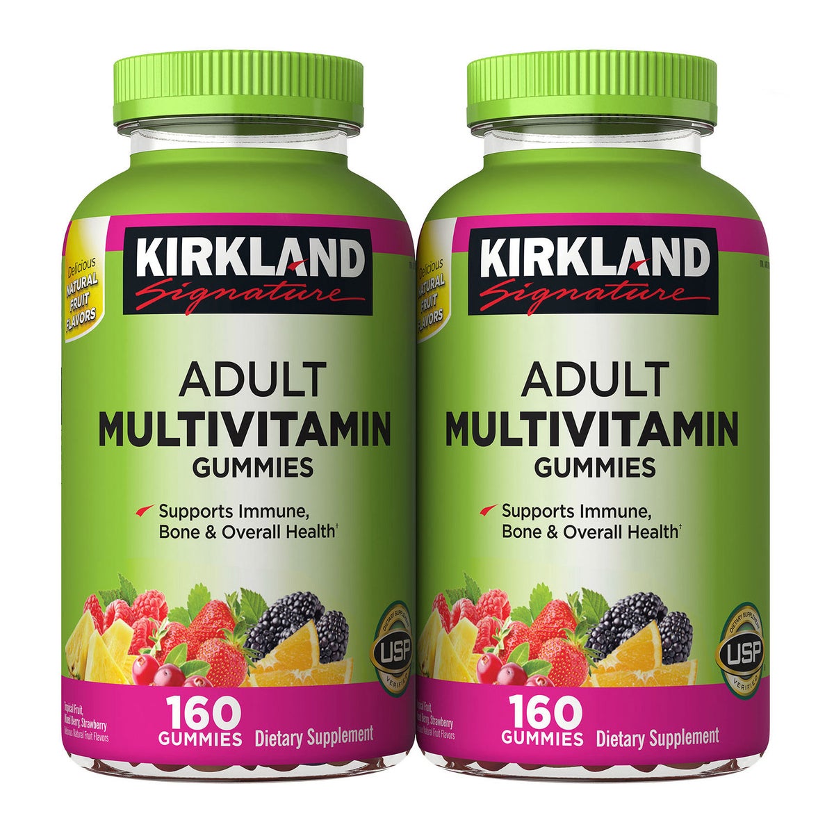 Kirkland Signature adult multivitamin gummies 320 count