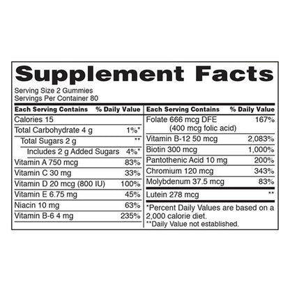 USP verified Kirkland Signature vitamin gummies