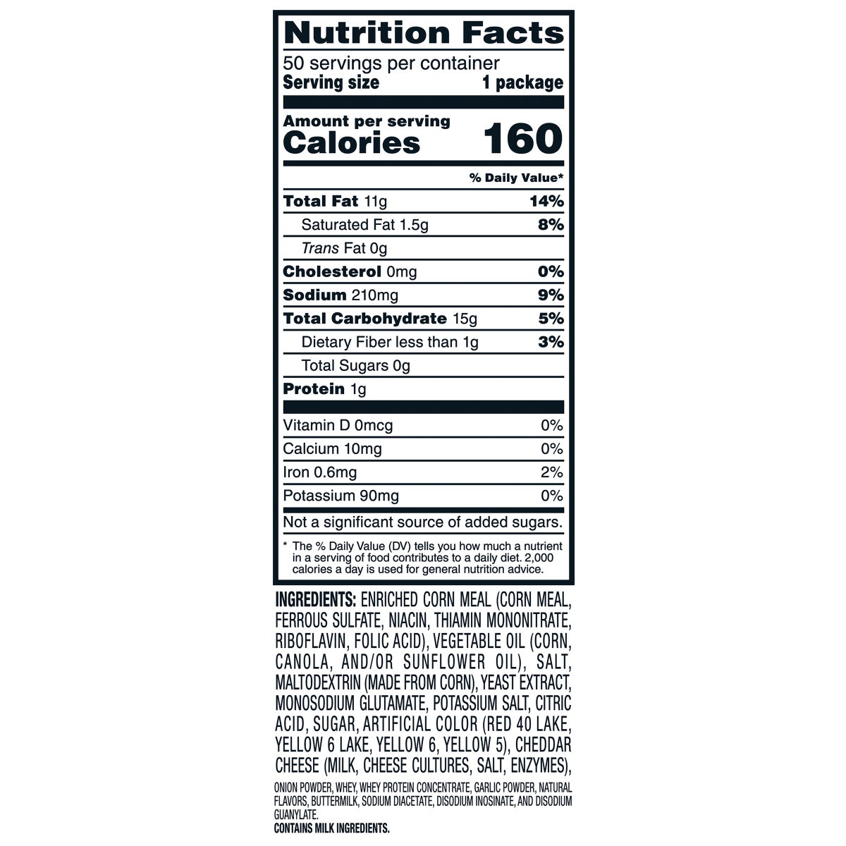 Bulk 50-count Cheetos Crunchy Flamin' Hot snacks