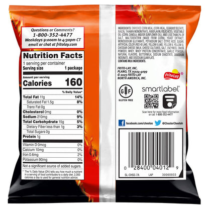 Frito Lay Cheetos bulk snack box 50 count