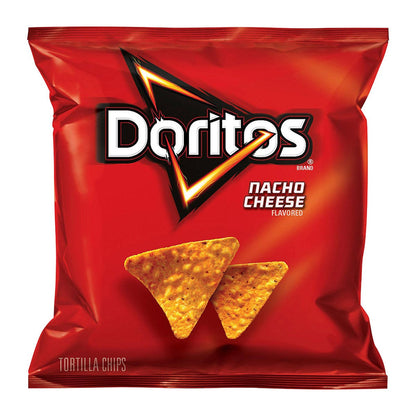 Bulk pack of Doritos snack bags for foodservice