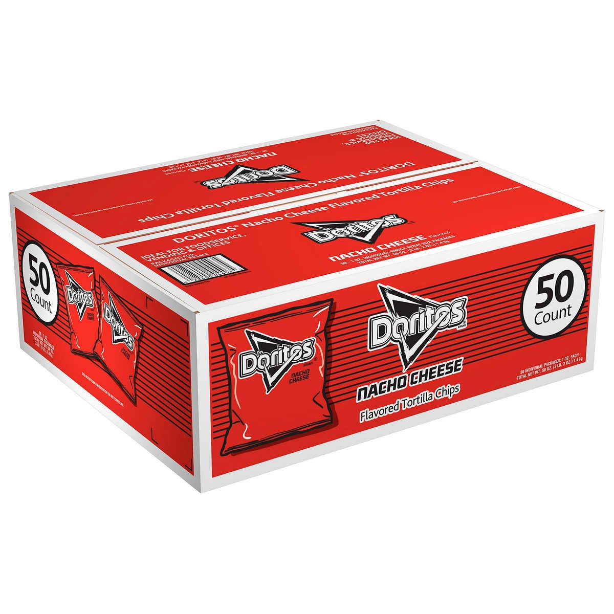 Doritos tortilla chips Nacho Cheese value pack