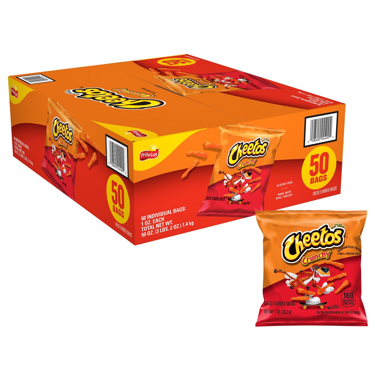 Cheetos Crunchy Original 1 oz 50-count box