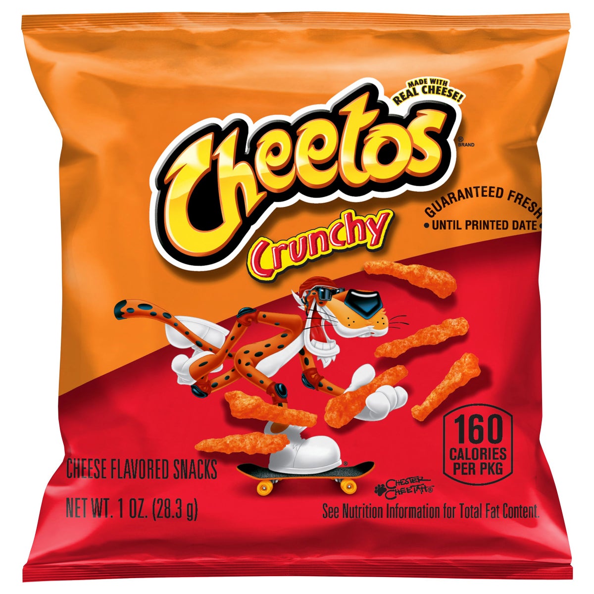 Cheetos Crunchy Original single-serve snack bags