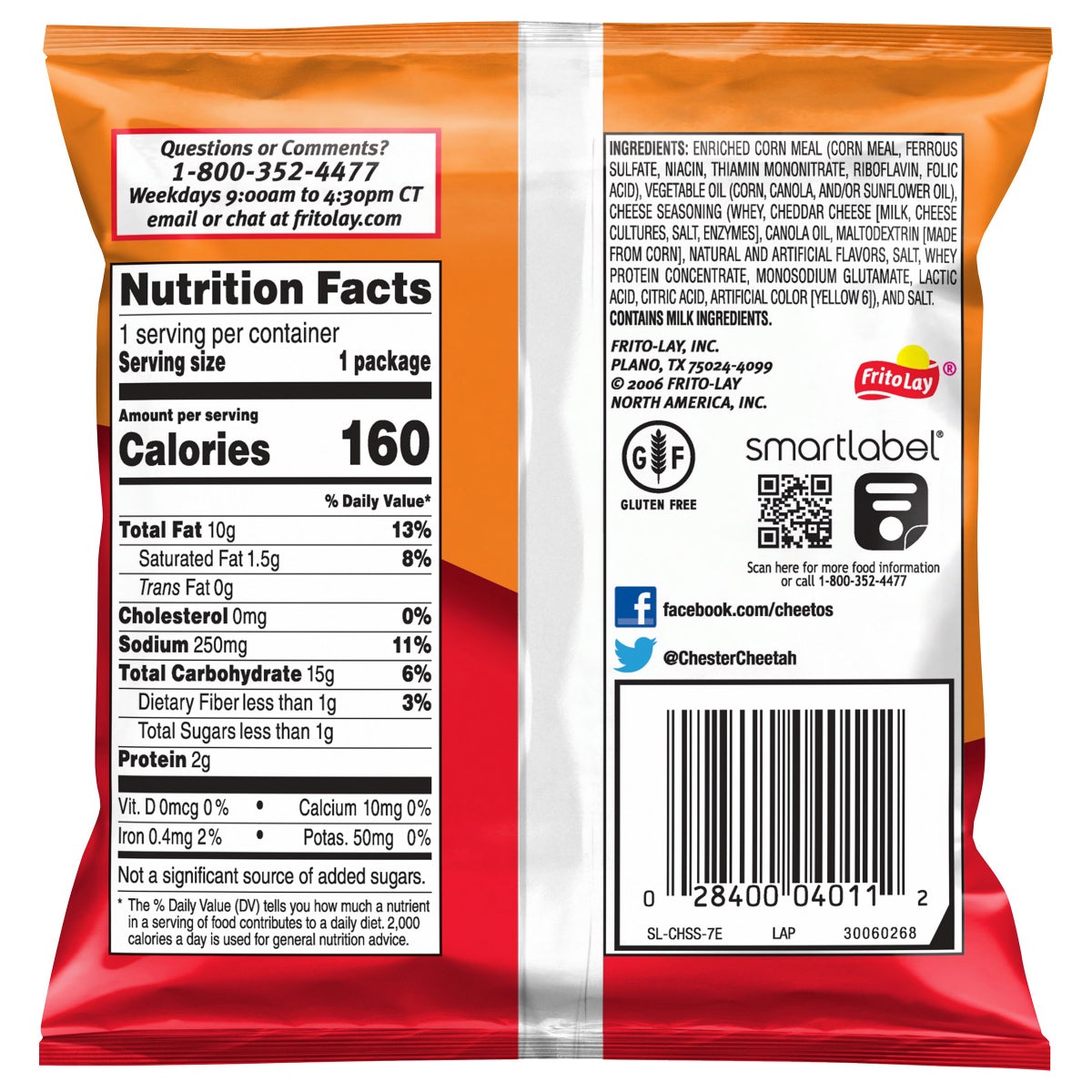 Cheetos Crunchy Original 50 oz total net weight