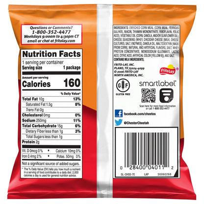 Cheetos Crunchy Original 50 oz total net weight
