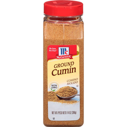 McCormick ground cumin 14 oz spice jar