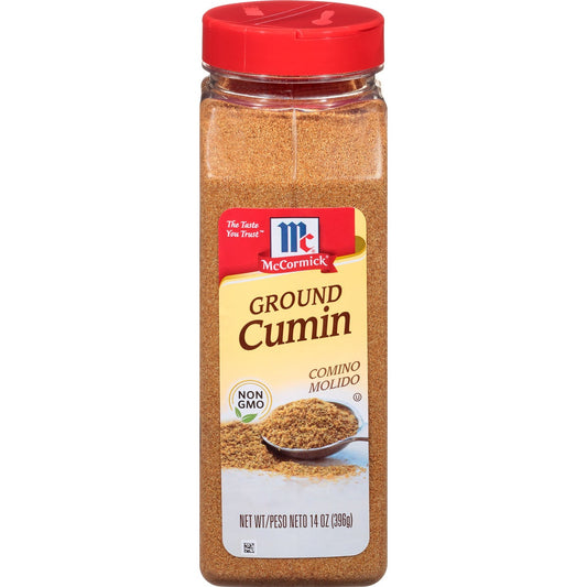 McCormick ground cumin 14 oz spice jar