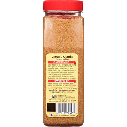 McCormick ground cumin seasoning for pantry use