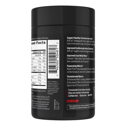 Dietary supplement capsules for testosterone support
