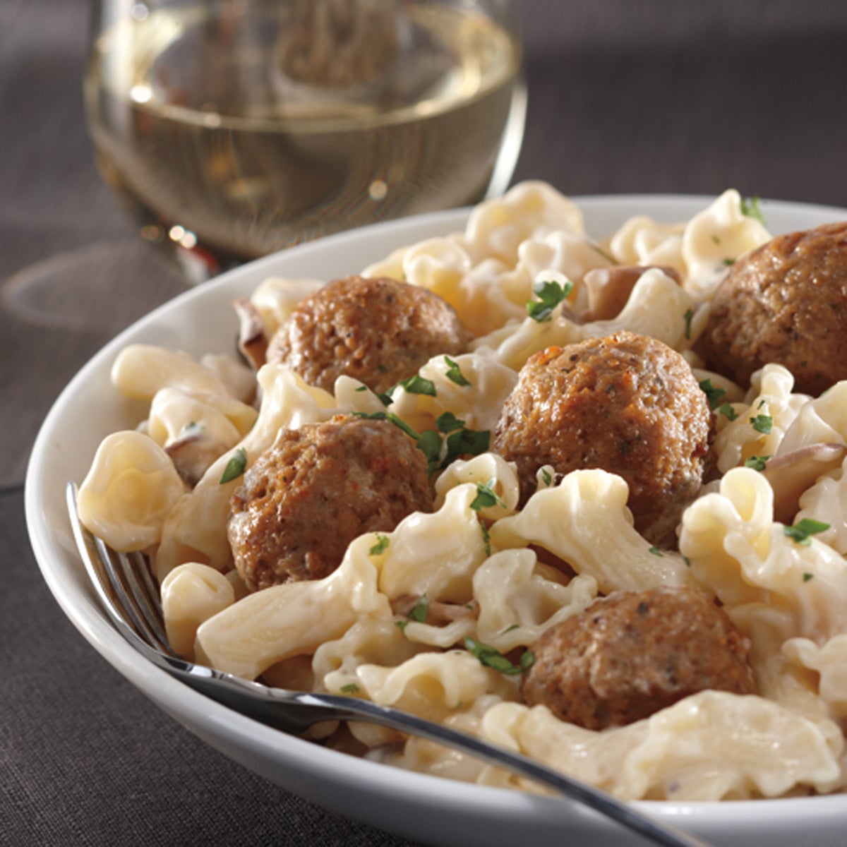 Bulk frozen meatballs for entrees and appetizers