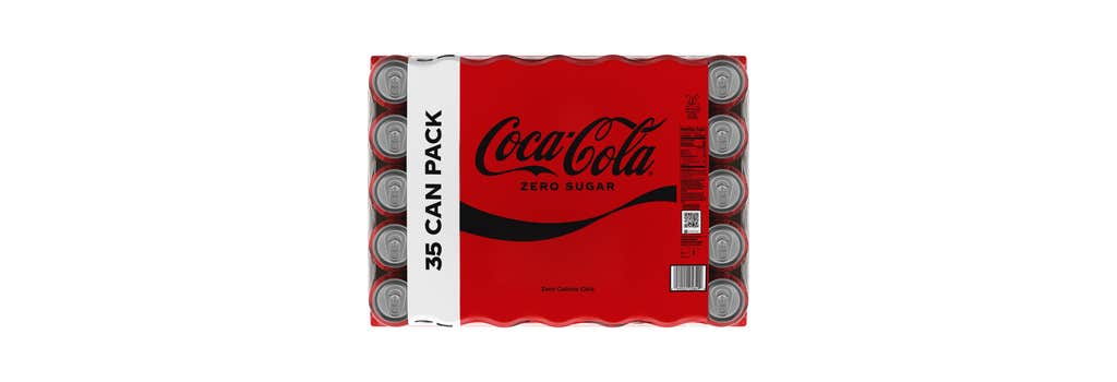 Coke Zero Sugar 35-count 12 fl oz cans