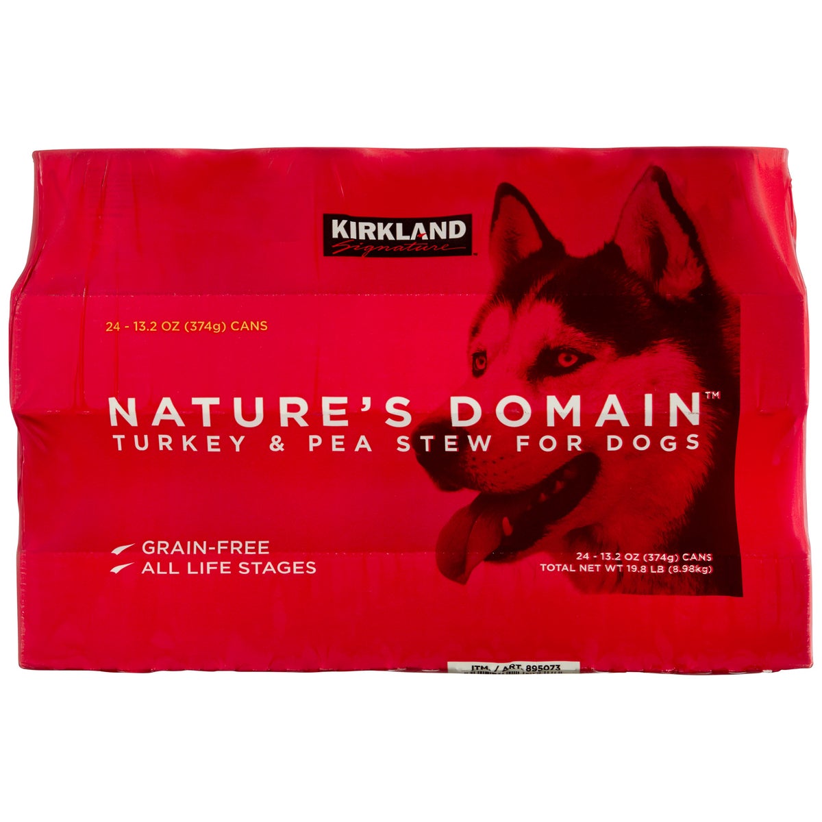 Grain-free wet dog food for all life stages