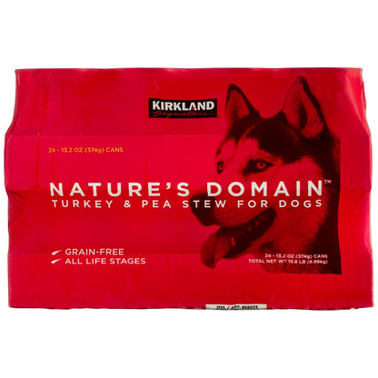 Grain-free wet dog food for all life stages