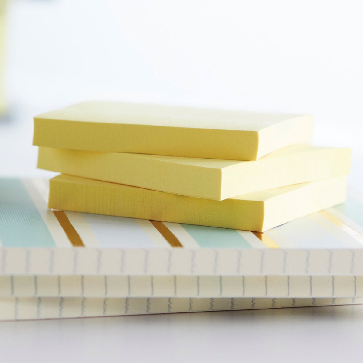 Post-it 3 inch by 3 inch self-stick note pads