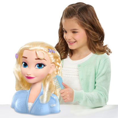 Frozen Elsa hair styling toy for ages 3 and up