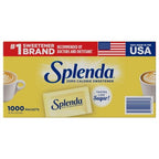 Splenda bulk sweetener packets display