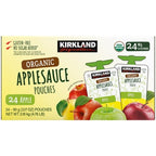 Kirkland Signature, Organic Applesauce, 3.17 oz, 24-Count